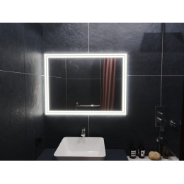 Зеркало для ванной с подсветкой Бологна 110х70 см